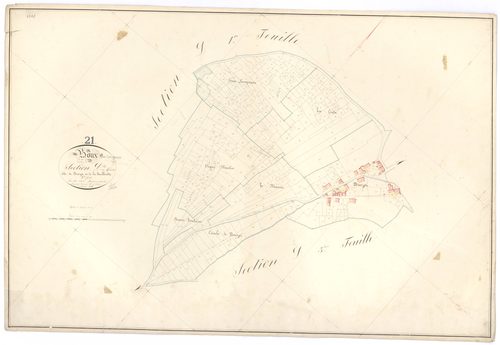 Boux-sous-Salmaise - Section D2 - 3 P PLAN 101/9