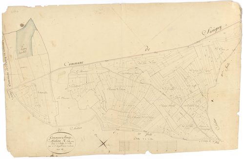Bouze-lès-Beaune - Section A - 3 P PLAN 102/2