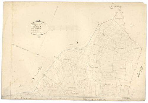 Braux - Section E - 3 P PLAN 104/6