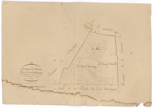 Braux - Section G1 - 3 P PLAN 104/8