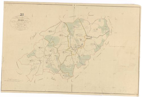 Brazey-en-Morvan - Tableau d'assemblage - 3 P PLAN 105/1