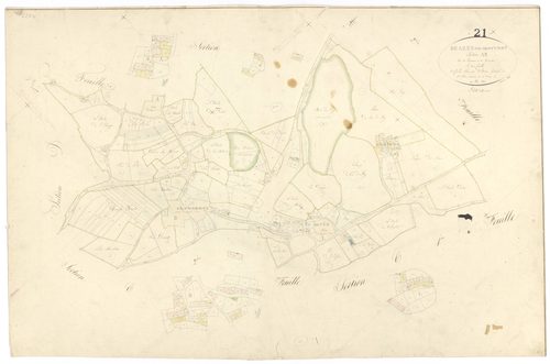 Brazey-en-Morvan - Section A3 - 3 P PLAN 105/4