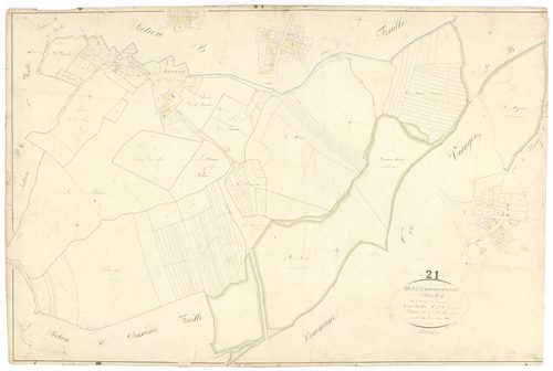 Brazey-en-Morvan - Section C1 - 3 P PLAN 105/6