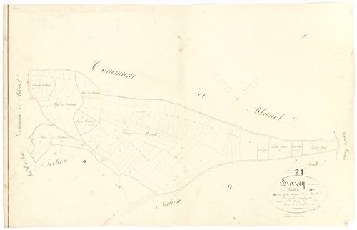 Brazey-en-Morvan - Section D3 - 3 P PLAN 105/11