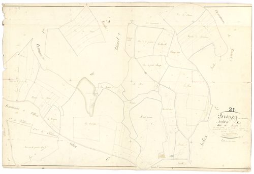 Brazey-en-Morvan - Section E2 - 3 P PLAN 105/13