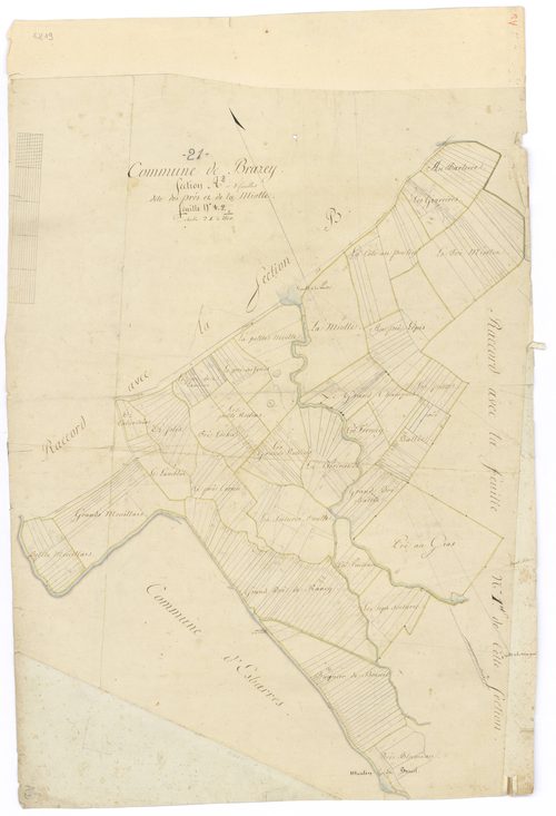 Brazey-en-Plaine - Section A2 - 3 P PLAN 106/3