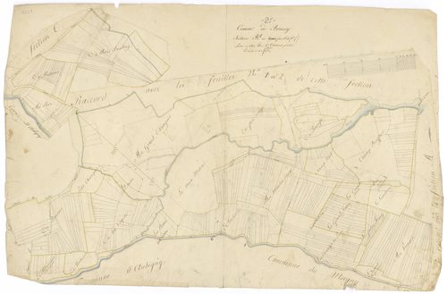 Brazey-en-Plaine - Section B1 - 3 P PLAN 106/5