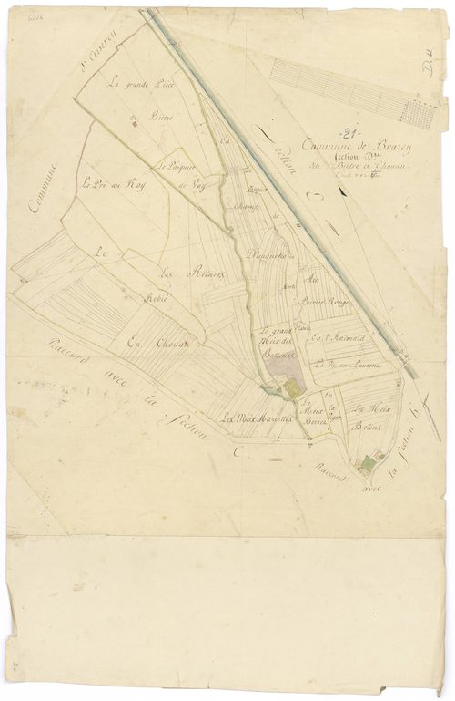 Brazey-en-Plaine - Section D - 3 P PLAN 106/10