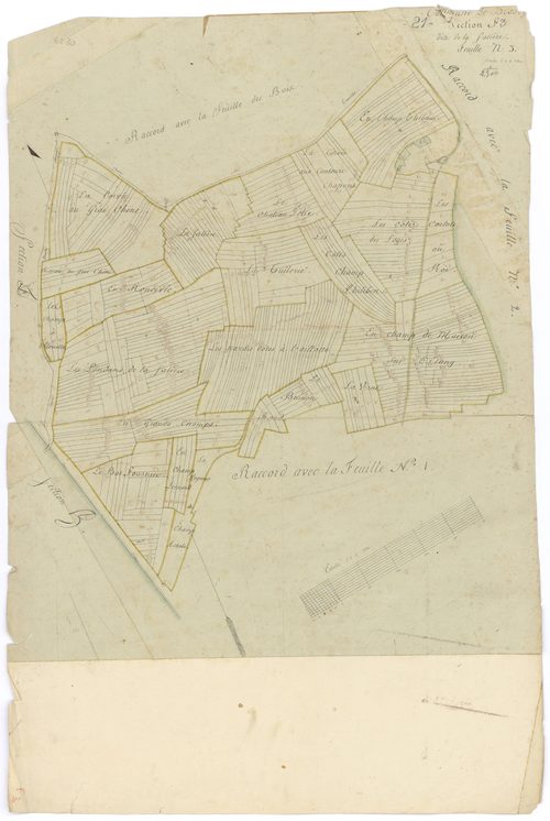 Brazey-en-Plaine - Section F3 - 3 P PLAN 106/14