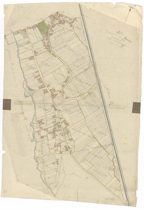 Brazey-en-Plaine - Section I - 3 P PLAN 106/17