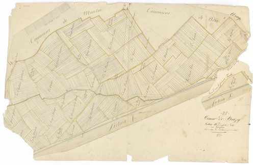 Brazey-en-Plaine - Section K - 3 P PLAN 106/18