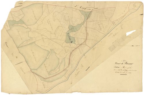 Brémur-et-Vaurois - Section A - 3 P PLAN 107/2
