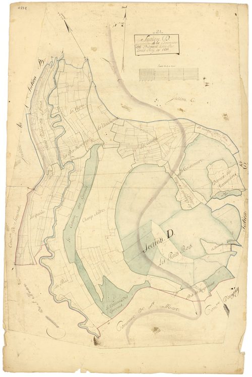 Brémur-et-Vaurois - Section D - 3 P PLAN 107/5