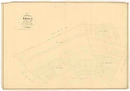 Brion-sur-Ource - Section A5 - 3 P PLAN 112/7