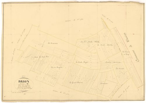 Brion-sur-Ource - Section A6 - 3 P PLAN 112/8