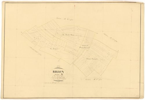 Brion-sur-Ource - Section A7 - 3 P PLAN 112/9