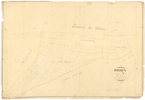 Brion-sur-Ource - Section A8 - 3 P PLAN 112/10