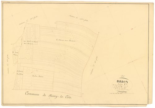 Brion-sur-Ource - Section C2 - 3 P PLAN 112/14