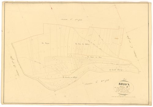 Brion-sur-Ource - Section C3 - 3 P PLAN 112/15