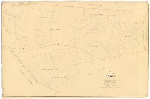 Brion-sur-Ource - Section C4 - 3 P PLAN 112/16