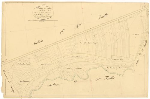 Brion-sur-Ource - Section D1 - 3 P PLAN 112/19