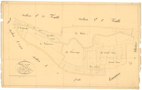 Brion-sur-Ource - Section E2 - 3 P PLAN 112/27