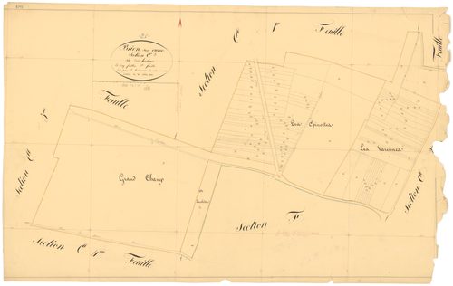 Brion-sur-Ource - Section E3 - 3 P PLAN 112/28