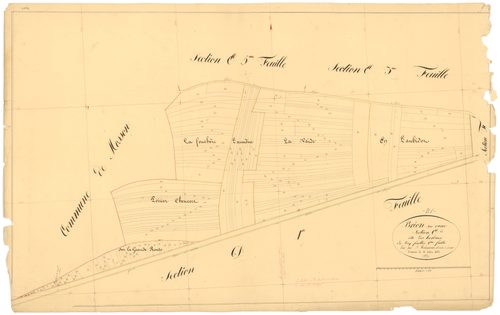 Brion-sur-Ource - Section E4 - 3 P PLAN 112/29