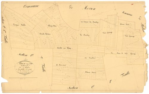 Brion-sur-Ource - Section E5 - 3 P PLAN 112/30