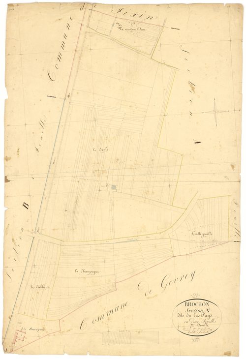 Brochon - Section A2 - 3 P PLAN 113/3