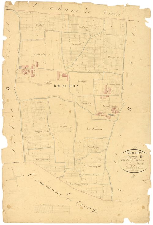Brochon - Section B2 - 3 P PLAN 113/5