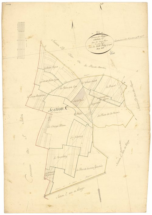 Brognon - Section C - 3 P PLAN 114/4