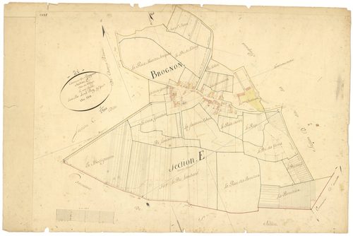 Brognon - Section E - 3 P PLAN 114/6