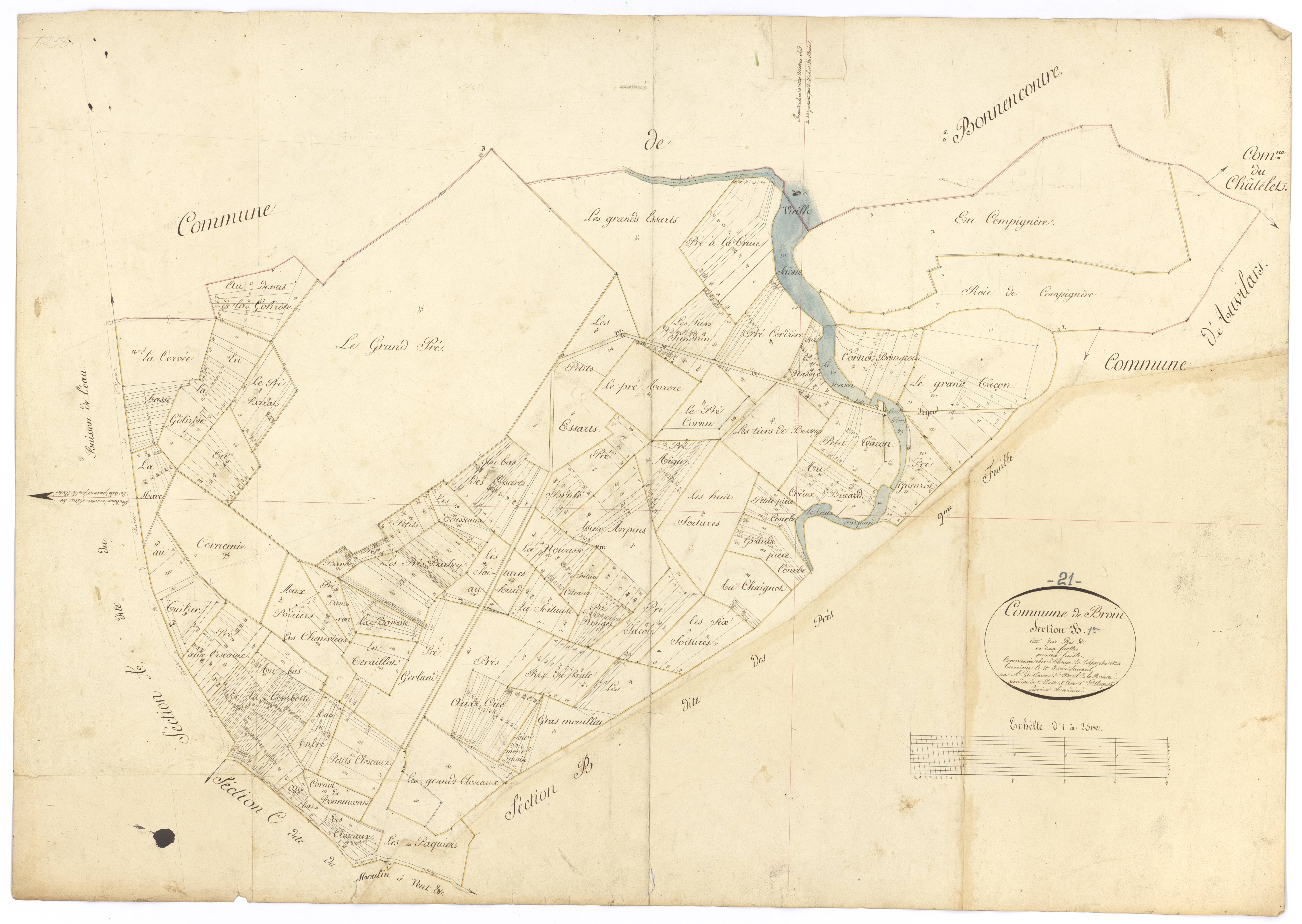 Broin - Section B1 - 3 P PLAN 115/3