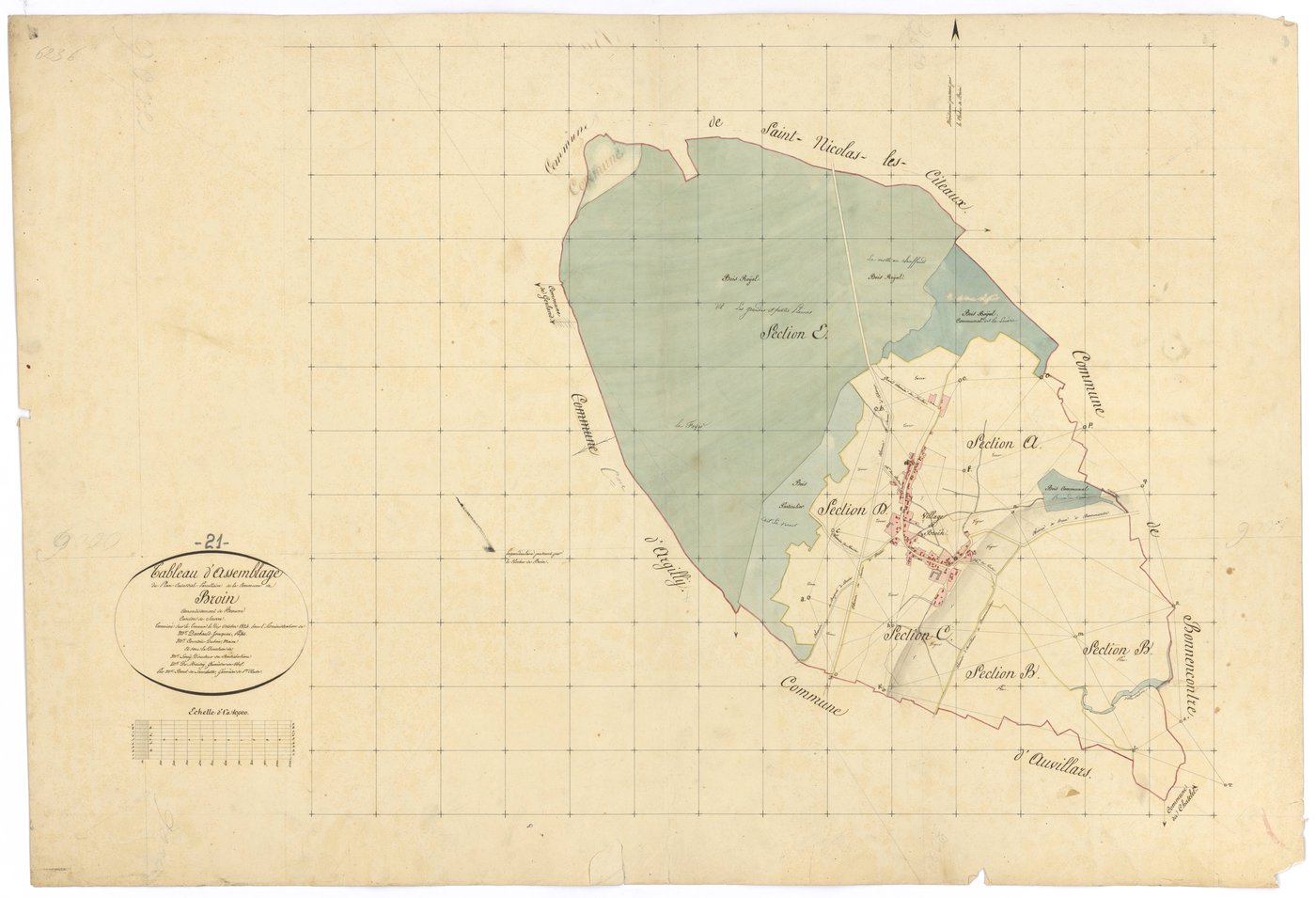 Broin - Tableau d'assemblage - 3 P PLAN 115/1