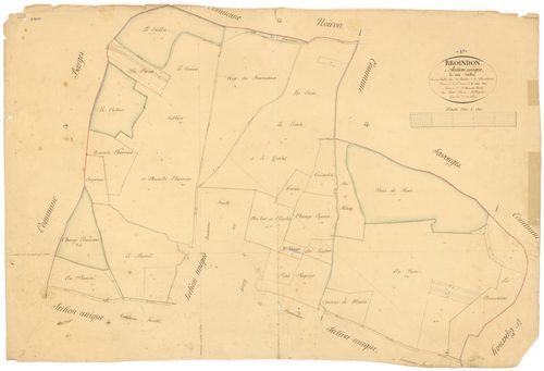Broindon - Section unique - 3 P PLAN 116/2