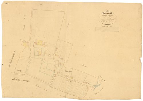 Broindon - Section unique - 3 P PLAN 116/3