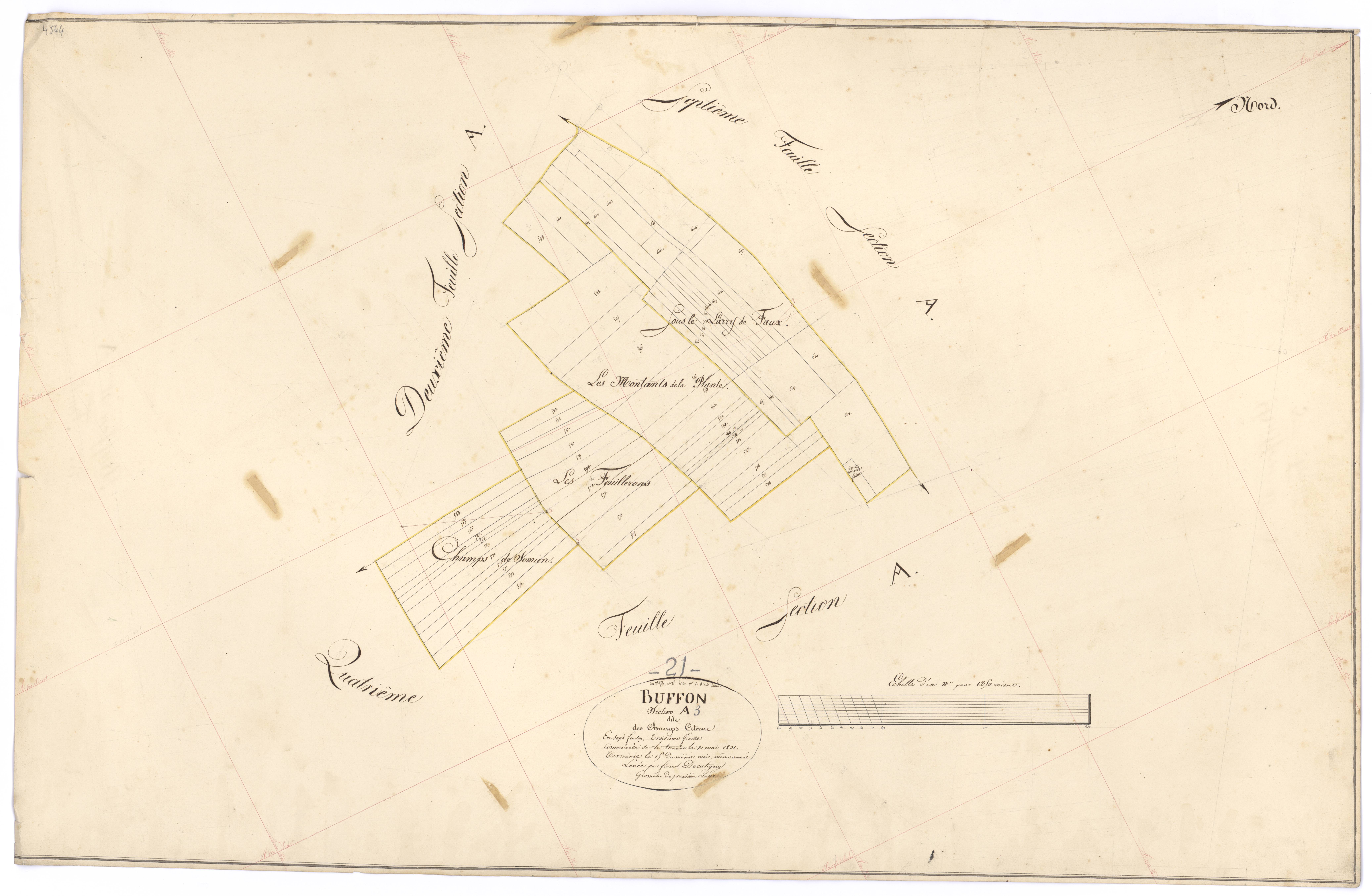 Buffon - Section A3 - 3 P PLAN 118/4