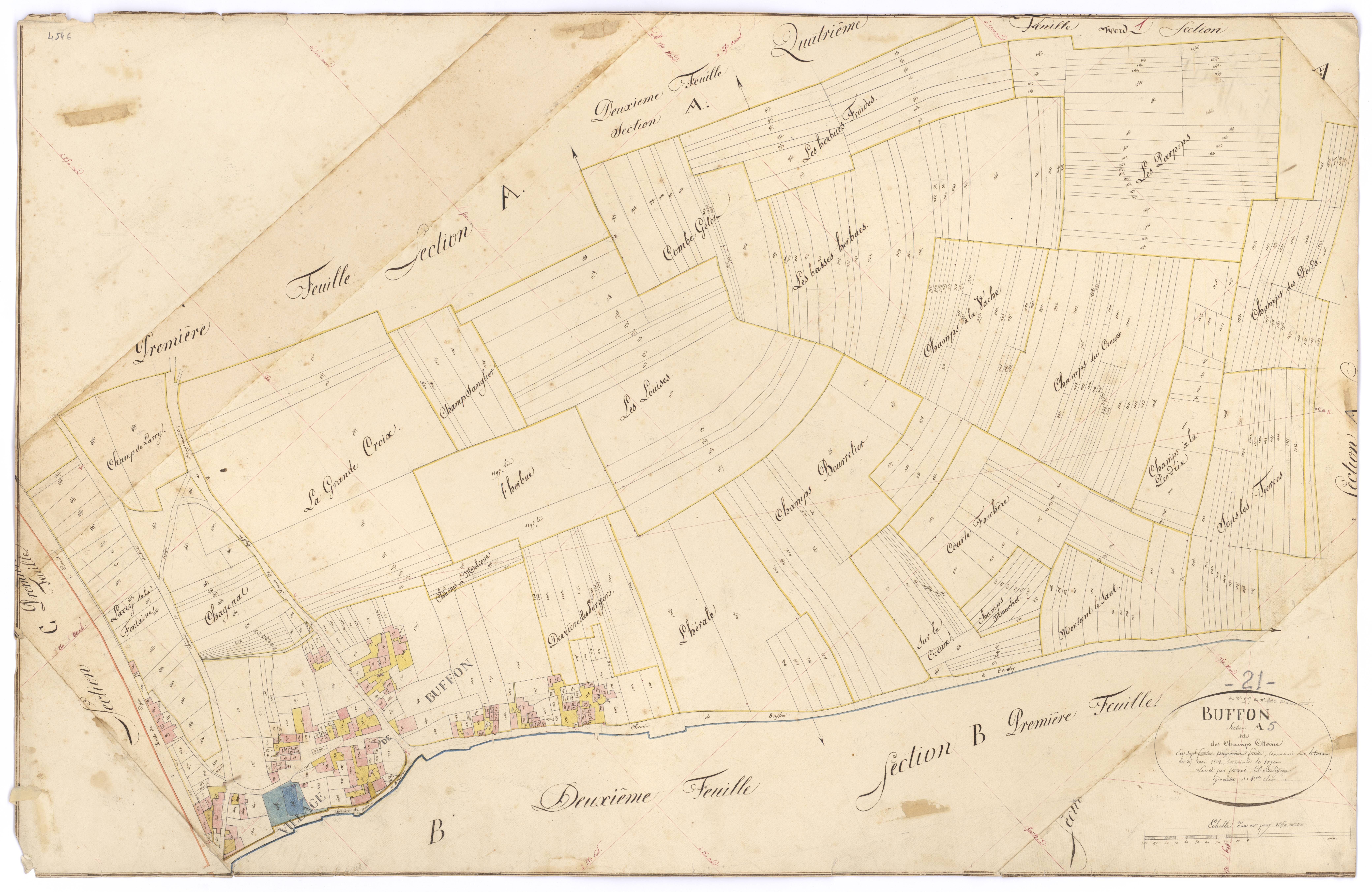 Buffon - Section A5 - 3 P PLAN 118/6