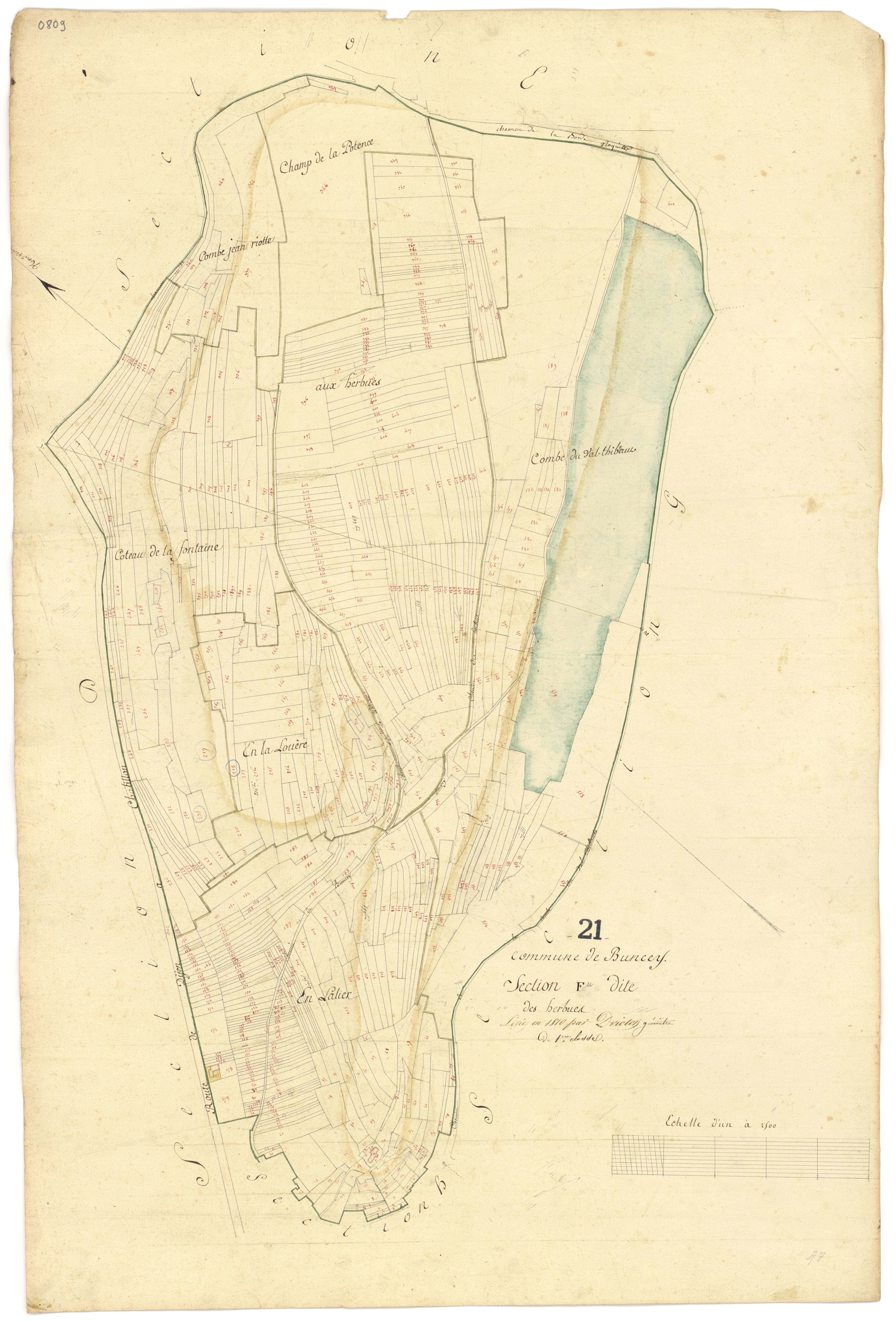 Buncey - Section F - 3 P PLAN 119/7