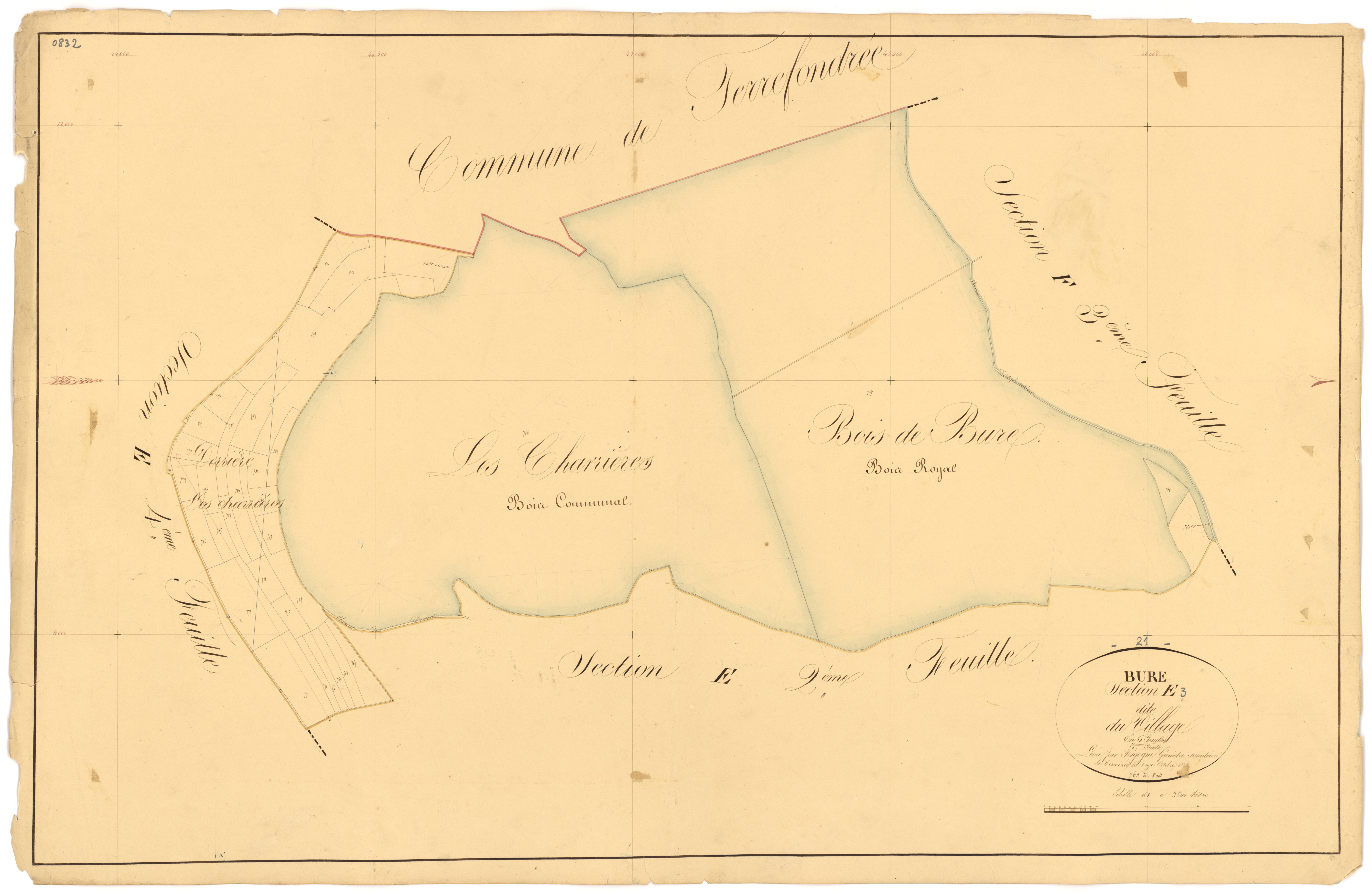 Bure-les-Templiers - Section E3 - 3 P PLAN 120/18