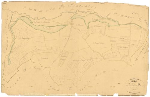 Bure-les-Templiers - Section A1 - 3 P PLAN 120/2