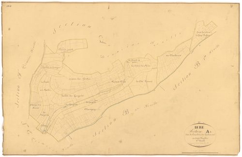 Bure-les-Templiers - Section A3 - 3 P PLAN 120/4
