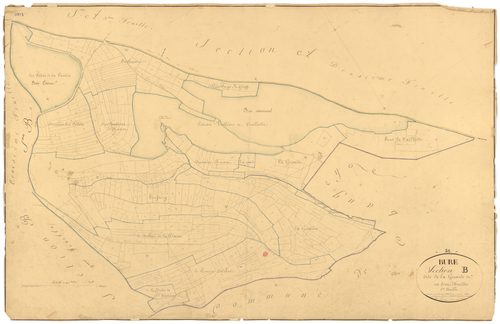 Bure-les-Templiers - Section B1 - 3 P PLAN 120/5