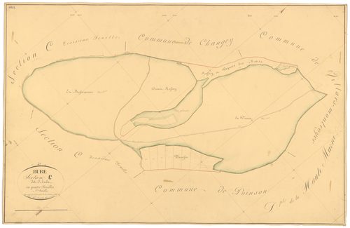 Bure-les-Templiers - Section C1 - 3 P PLAN 120/8