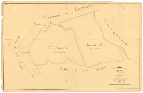 Bure-les-Templiers - Section E3 - 3 P PLAN 120/18