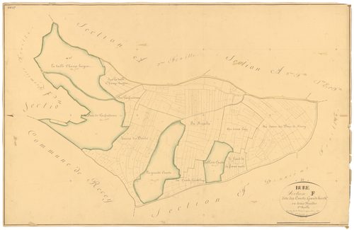 Bure-les-Templiers - Section F1 - 3 P PLAN 120/21