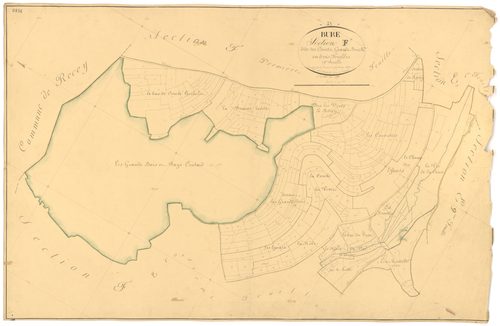 Bure-les-Templiers - Section F2 - 3 P PLAN 120/22