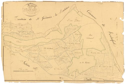 Busseaut - Section B1 - 3 P PLAN 121/4