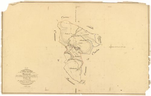 Busserotte-et-Montenaille - Tableau d'assemblage - 3 P PLAN 122/1